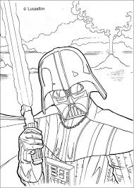 Customize the letters by coloring with markers or pencils. Darth Vader Coloring Pages Fighting Darth Vader Coloring Library