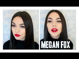 megan fox inspired makeup tutorial