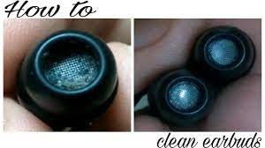How to clean your earbuds. How To Easily Clean In Ear Headphones Remove Wax From Earbuds Youtube