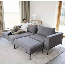 Loano 3 Seater Sofa With Chaise Longue