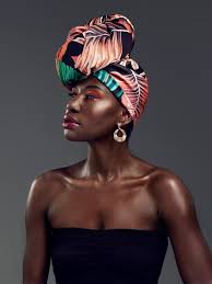 premium photo african fashion makeup