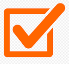Image result for emoji for orange check mark