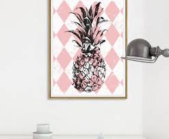 restaurant painting pineapple