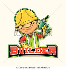 Builder Logo Illustration Design