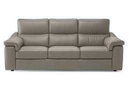3 seater leather sofa by natuzzi italia