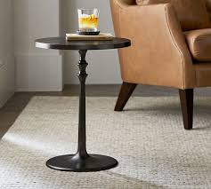 Round Metal Cocktail Table Pottery Barn