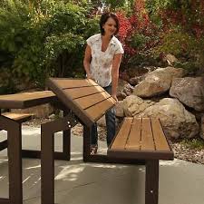 Lifetime Convertible Bench Table 140