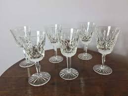 Waterford Crystal Lismore Claret Glasses