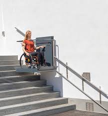 wheelchair stair lift platform stair