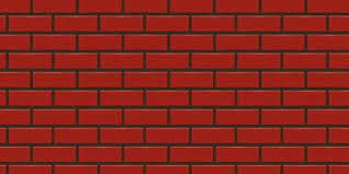 Red Brick Wall Background For Template