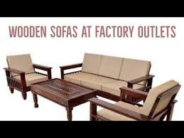 stylish wooden sofas for small e