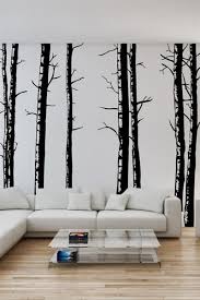 Birch Tree Forest Set Vinyl Wall Decal