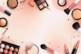 free vector realistic makeup background
