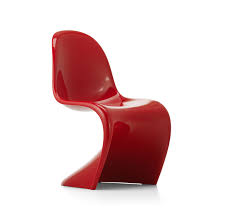 vitra panton chair clic chair red