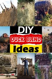 20 diy duck blind ideas how to build