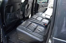 Rear Passenger Seats Of Matte Black
