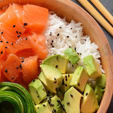 salmon poke bowl meal plan weekly