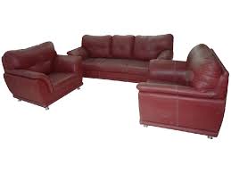 pure leather sofa set by wood worth