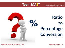 ratio to percene conversion team