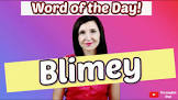 نتیجه جستجوی لغت [blimey] در گوگل