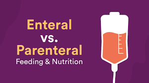 enteral vs paeral feeding