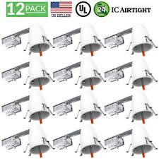 Sunco 12 Pack 4 Inch Remodel Led Can Ic Housing Led Recessed Lighting Air Tight 632030027995 Ebay