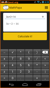 Mathpapa Algebra Calculator S