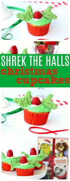 Stir in creme de menthe baking chips and chocolate chunks. Shrek The Halls Cupcakes To Spread Christmas Cheer Raising Whasians