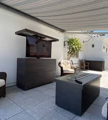 Outdoor Backyard Tv Lift Furniture