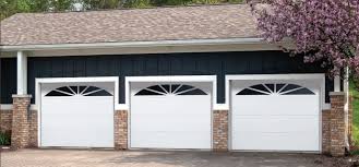 traditional residential garage doors in