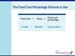 ppt calculating food cost powerpoint
