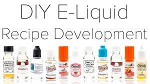 diy e liquid recipe development you
