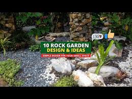 Rock Garden Ideas Simple Design For A