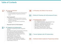 contents ppt inspiration brochure pdf
