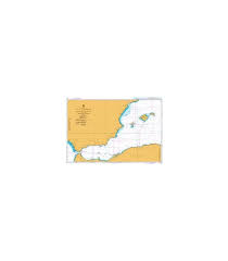 British Admiralty Nautical Chart 2717 Strait Of Gibraltar To Barcelona And Alger Including Islas Baleares