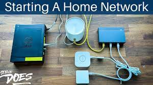 how to set up a home network a
