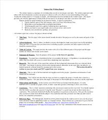 Project Report Writing Format Download