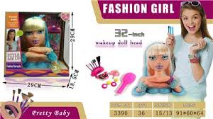 32 inch bezkolo doll makeup head doll