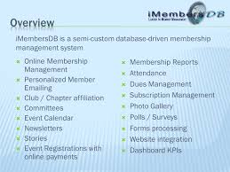 January Online Membership Management Personalized Member Ing