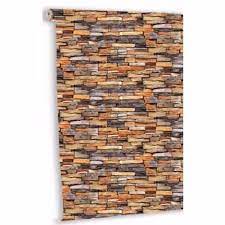 bricks wall paper 1 roll konga