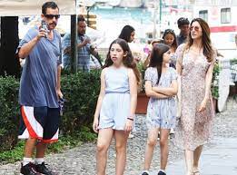 Adam richard sandler is an american actor, comedian, screenwriter, musician, and producer, who is best known for his comedic roles in billy madison, happy gilmore, big daddy, and mr. Adam Sandler S Kids Sunny Madeline Sadie And Family What To Know