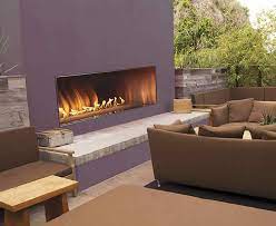 60 Inch Linear Outdoor Fireplace