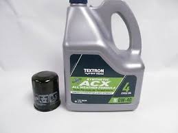 Textron Arctic Cat Atv 0w 40 Synthetic Oil Change Kit 1436 440 R B 2436 681 Ebay