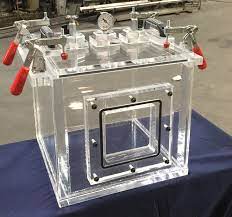 modified 14 inch cube vacuum chamber