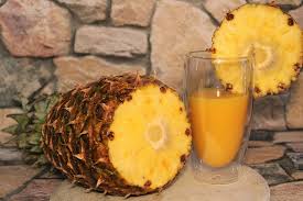 pineapple juice to decrease