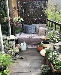 cozy balcony garden design ideas