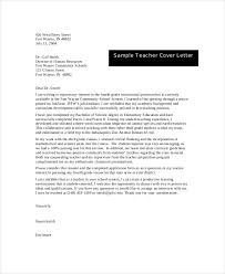 Teachers Application Letter