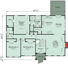 Land size is 30 feet by 50 feet. Craftsman Split Level House Plan 75603gb Architectural Designs House Plans