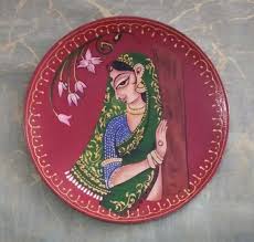 Wooden Wall Hanging Plate Decorative