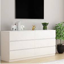 Combine this white modern dresser with your room style to create a beautiful design that will last with you for many years. Modern Chest Drawer Furniture Makeup Dressers 6 Drawers Wood White Chest Of Drawers For Bedroom Buy Modern Bedroom Furniture High Gloss White Tall Narrow 6 Drawer Dresser Chest Of Drawers Hallway Chest